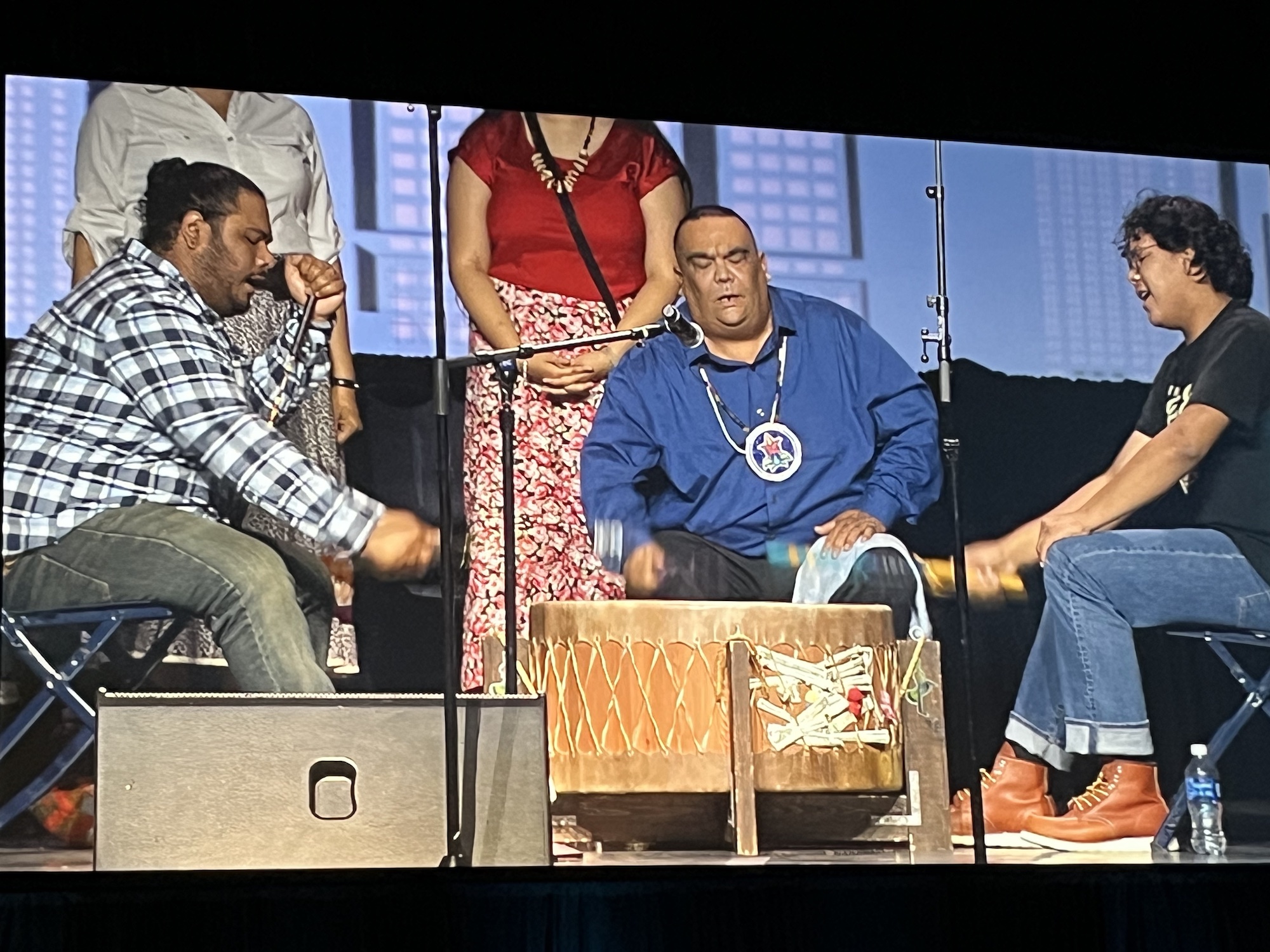 Native American drummers