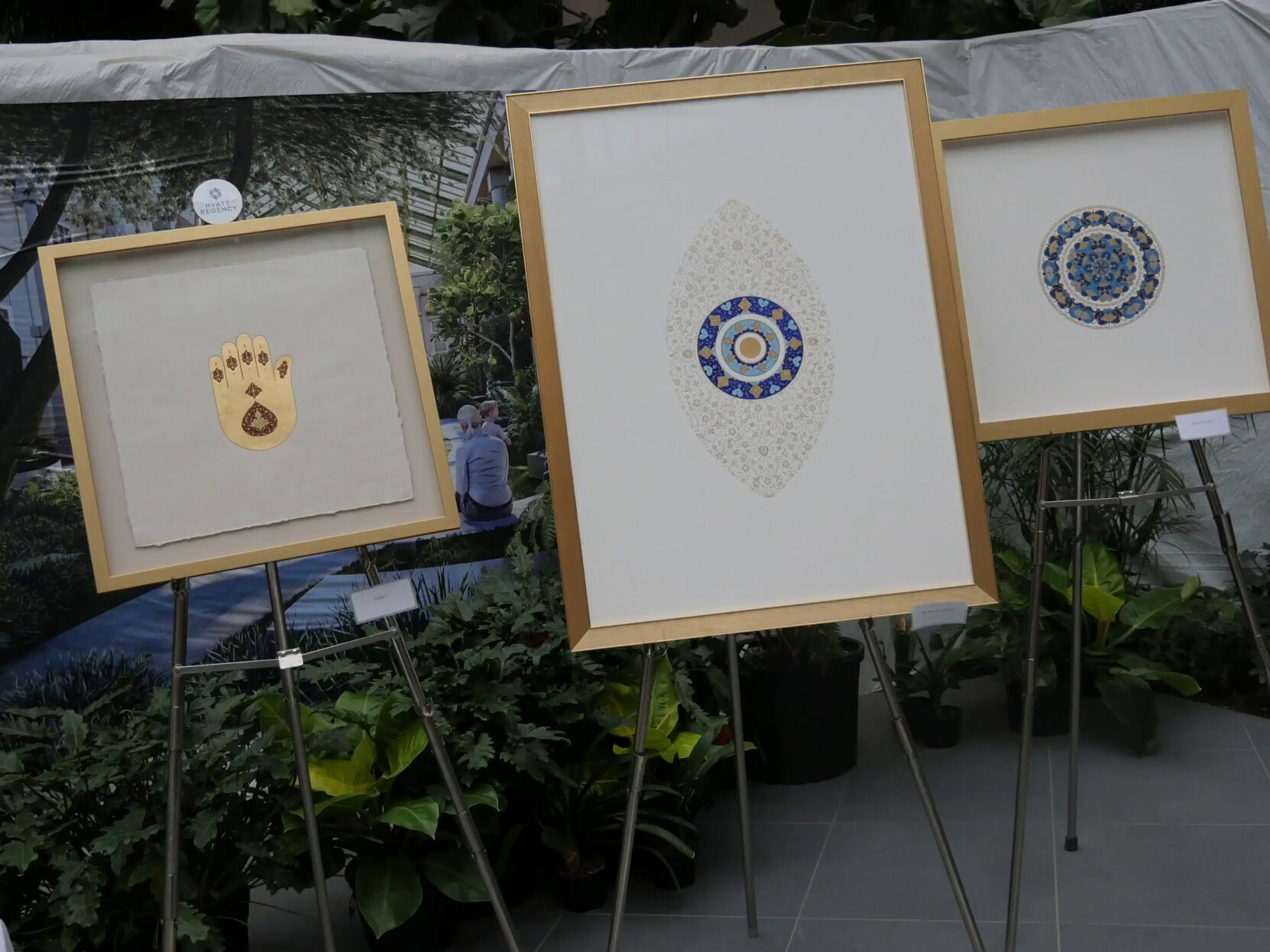 Framed artworks