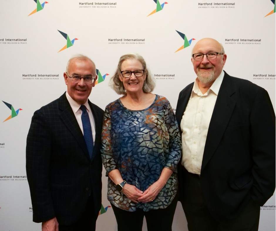 David Brooks with Scott Thumma and his wife Jennifer