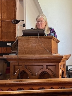 Karla Grafton speaking