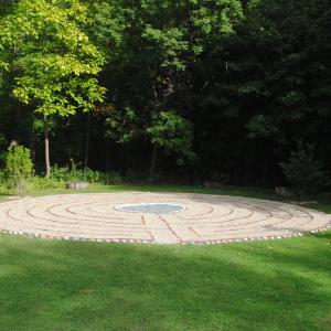 Hartford Seminary’s labyrinth