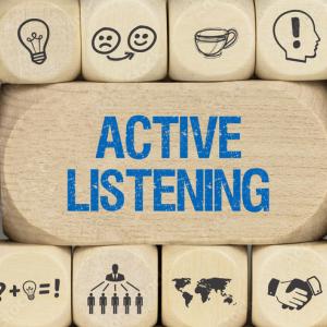 Active listening graphic