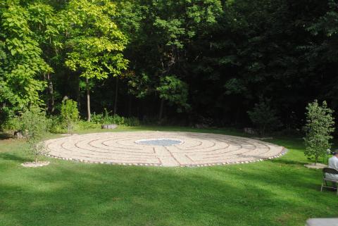 Hartford Seminary’s labyrinth