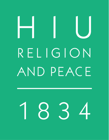 HIU Religion and Peace 1834 logo