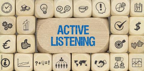Active listening graphic
