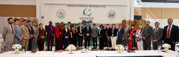 MAP students in Pakistani Embassy