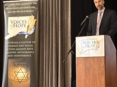 President Lohr's Speaking About Atisemitisn