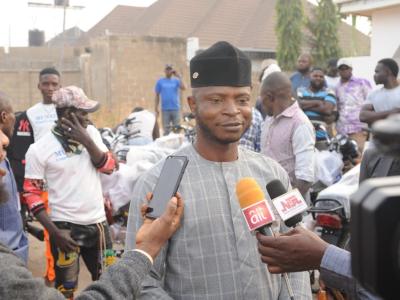 Dogara being interviewed