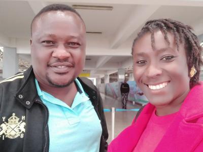 Shekhe and James Danladi
