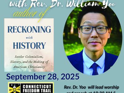 Rev. Dr. William Yoo Talk poster